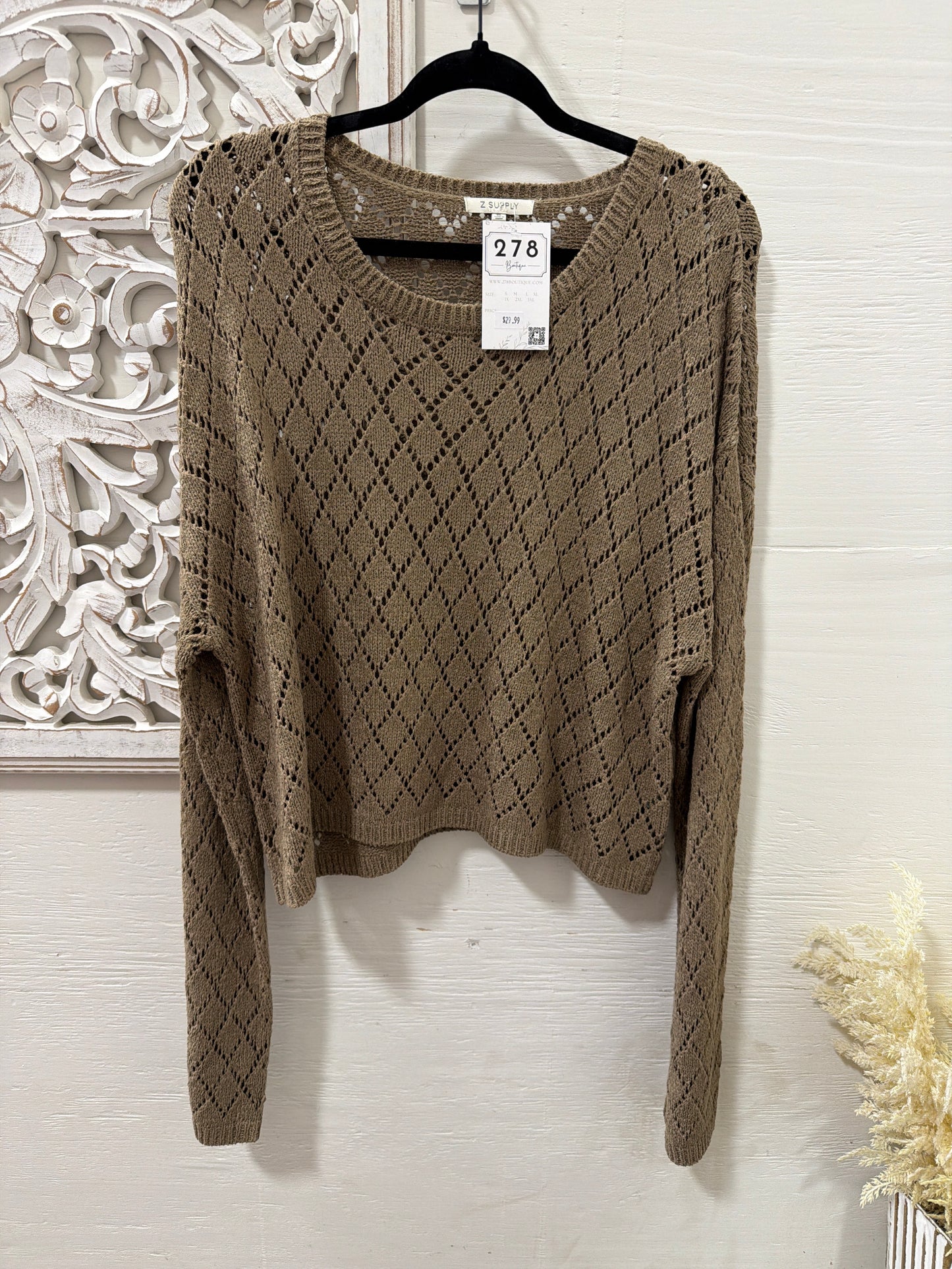 Heirloom Knit Crew Sweater