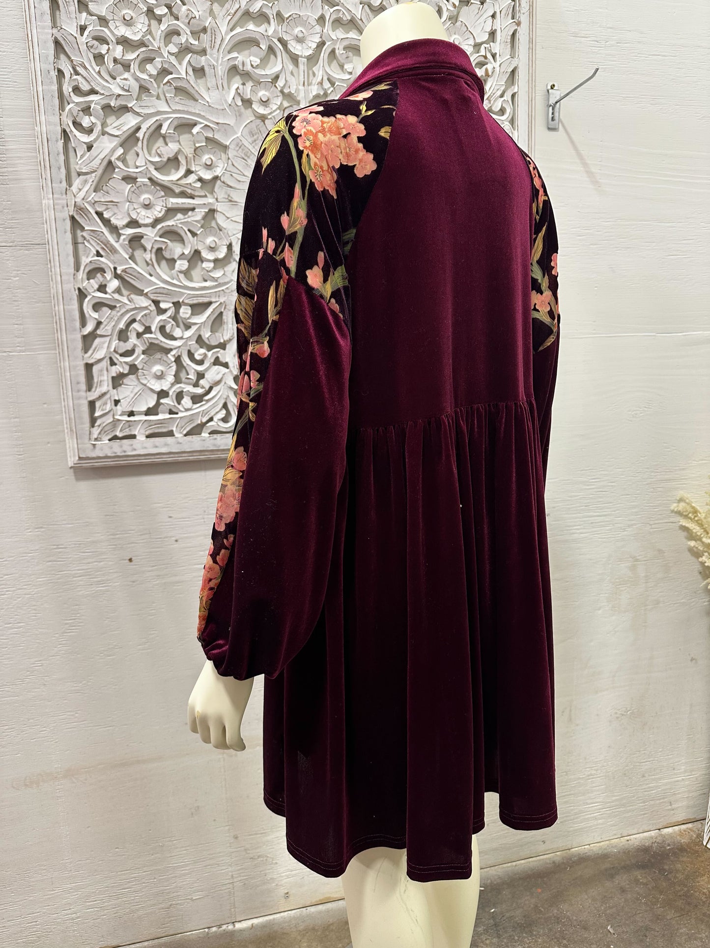 Velvet Afterglow Dress