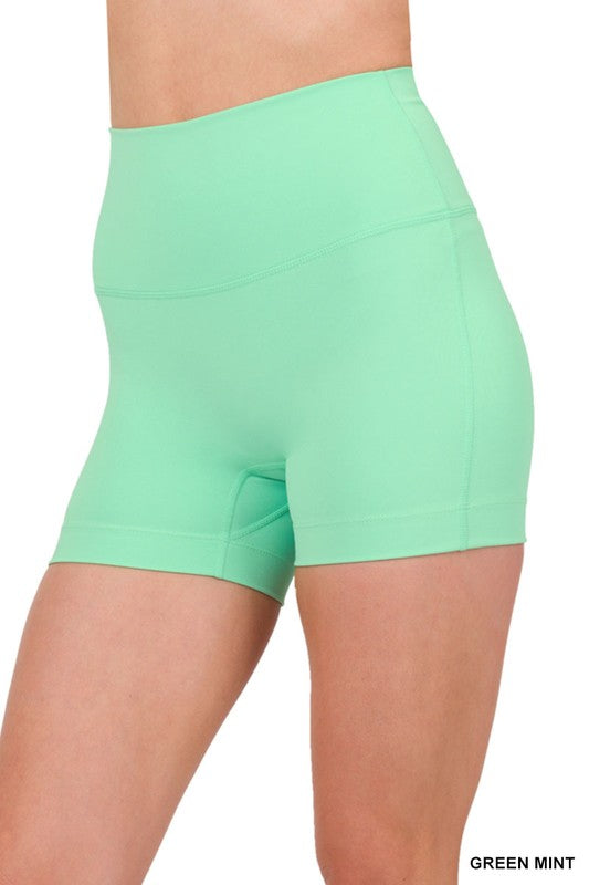 ATHLETIC HIGH WAIST SHORTS