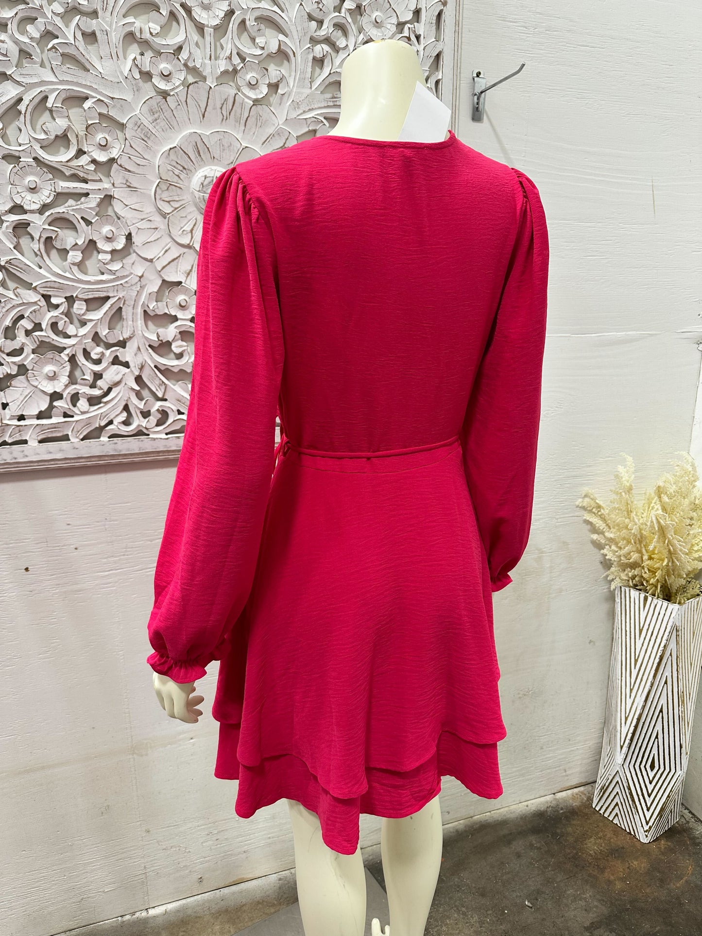 Bold Intentions Wrap Dress