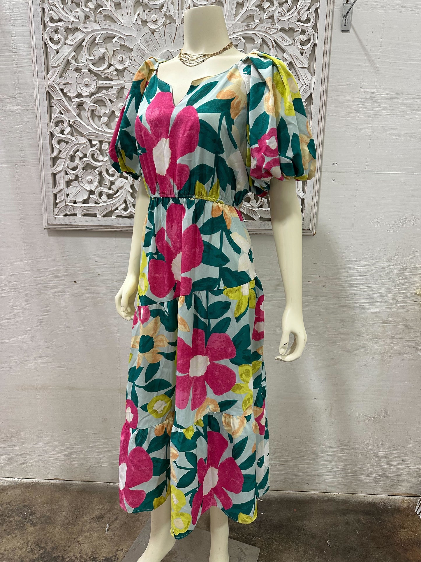 Blooming Joy Midi Dress