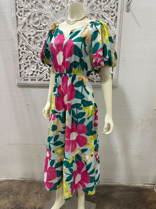 Blooming Joy Midi Dress