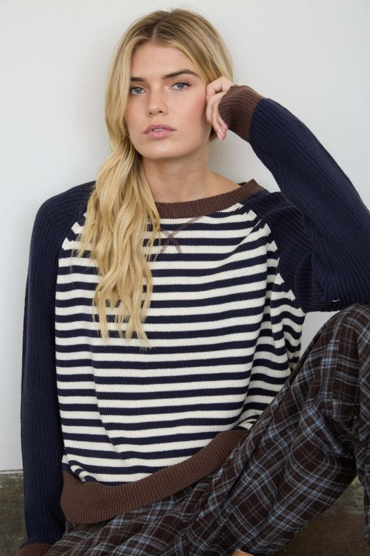 Strained Ragland Crew Sweater