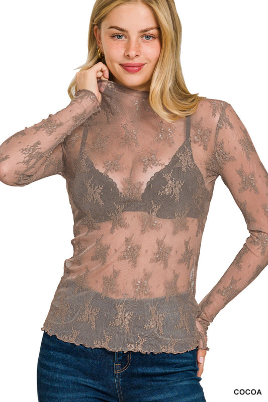 Bloom Lace Layering Top