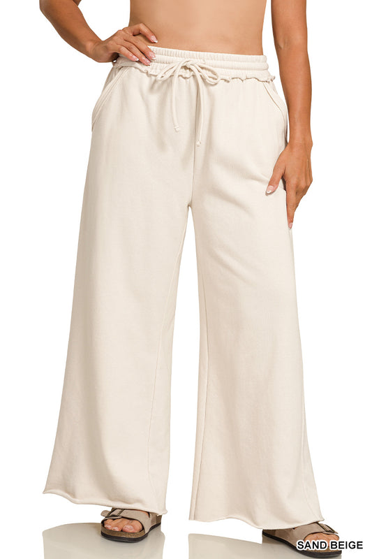 The Cloud Comfort Wide-Leg Fleece Pants (Plus)